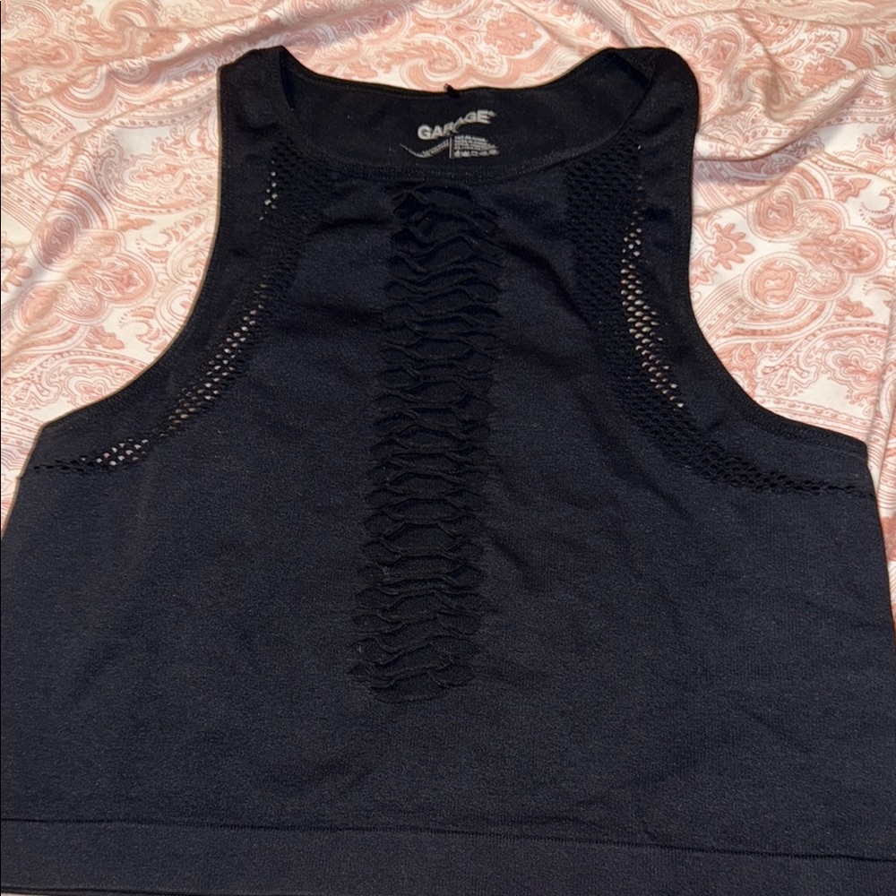 Garage Black Women's Top - Picture 3 of 3
